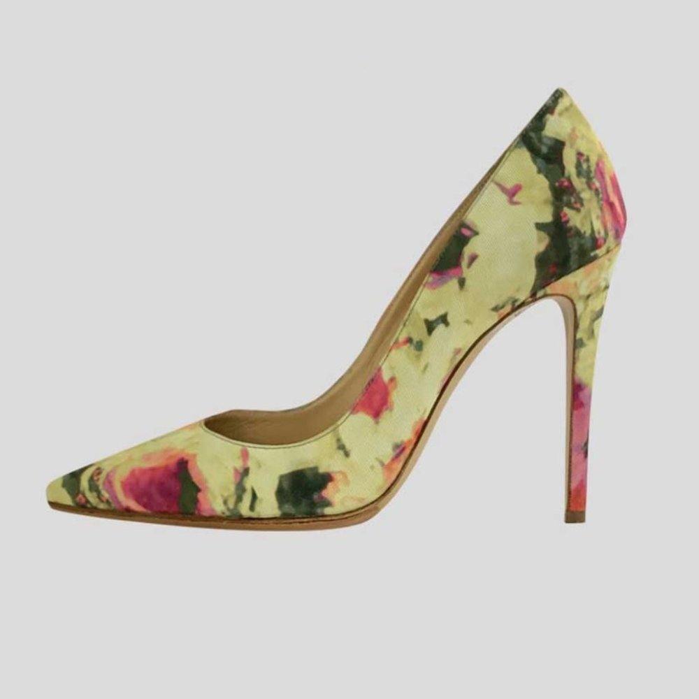 M. Gemi Floral Heels - 38.5